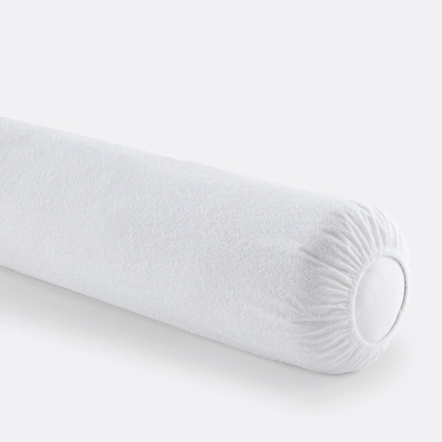 Waterproof Bolster Protector in Towelling with Anti-Mite Treatment - image 1