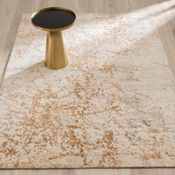 Cryosol Hand-Knotted Wool and Lyocell Rug - thumbnail 1