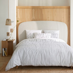 Flore Floral Cotton Pillowcase - thumbnail 2