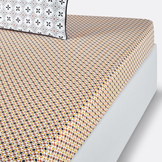 Teyben Cotton Fitted Sheet