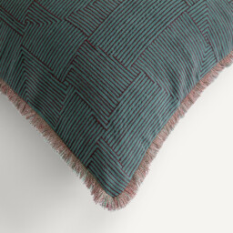 Sorine Linen/Cotton Embroidered Cushion Cover - thumbnail 4