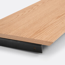 Gipey 140cm Oak Veneer Shelf - thumbnail 3