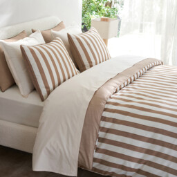 Duvet Cover in Cotton Percale, Bleuenna - thumbnail 3