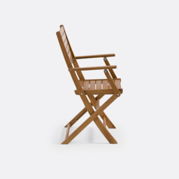 Set of 2 Napli Acacia Garden Armchairs - thumbnail 4