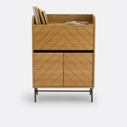 Cameron Ash Veneer Secretary Desk - thumbnail 2