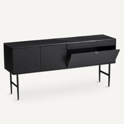 Réalto Metal and Leather Sideboard - thumbnail 4