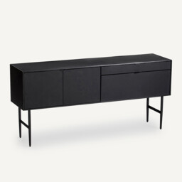 Réalto Metal and Leather Sideboard - thumbnail 3