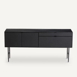 Réalto Metal and Leather Sideboard - thumbnail 1