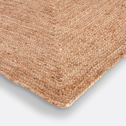 Aftas Square Jute Rug - thumbnail 3