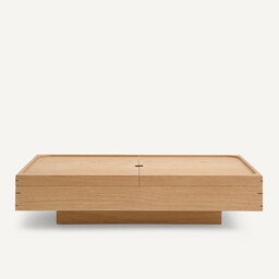 Hibashi Coffee Table in Oak Veneer - thumbnail 3
