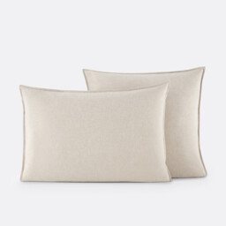 Clara Brushed Cotton Chambray Pillowcase
