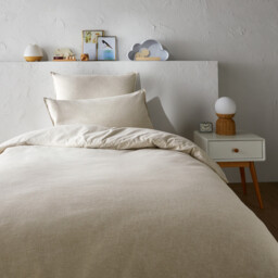 Clara Brushed Cotton Chambray Pillowcase - thumbnail 2