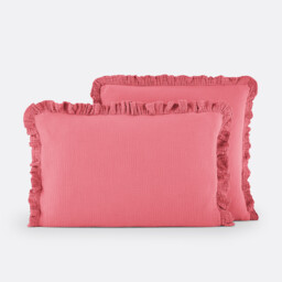 Kumla Plain Cotton Muslin Pillowcase
