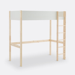 Meeting Single Solid Pine Loft Bed - thumbnail 4