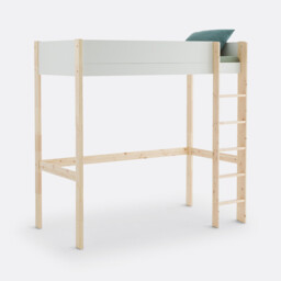 Meeting Single Solid Pine Loft Bed