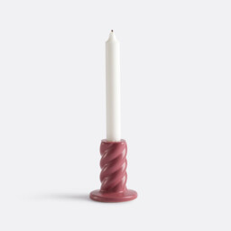 Vavy Twisted Ceramic Candle Holder H9cm - thumbnail 3