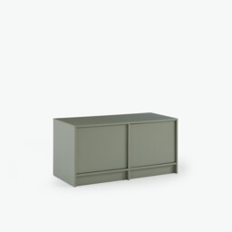 Senssia Oak Veneer Low Sideboard - thumbnail 1