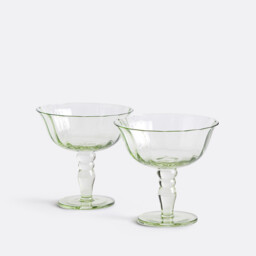 Set of 2 Sabria Coloured Champagne Glasses - thumbnail 1