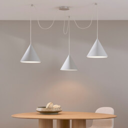 Moke Modular Ceiling Light System with 3 Cones - thumbnail 1