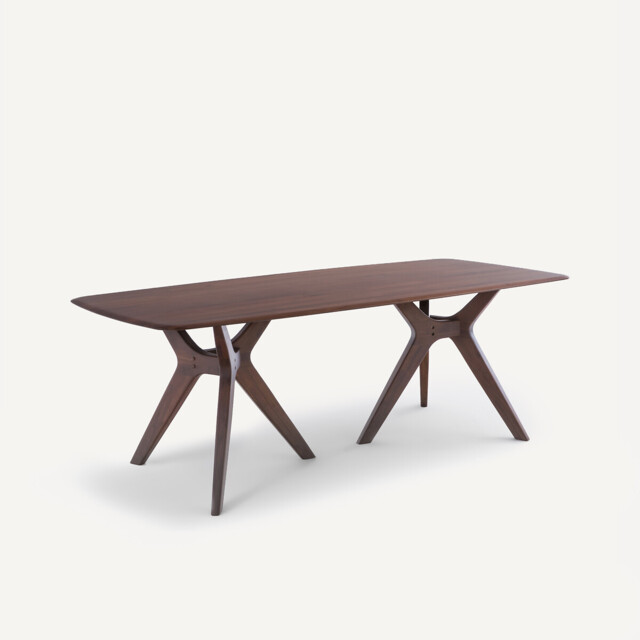 Maricielo Rectangular Table in Solid Walnut - image 1