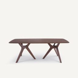 Maricielo Rectangular Table in Solid Walnut - thumbnail 3