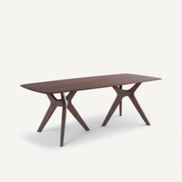 Maricielo Rectangular Table in Solid Walnut