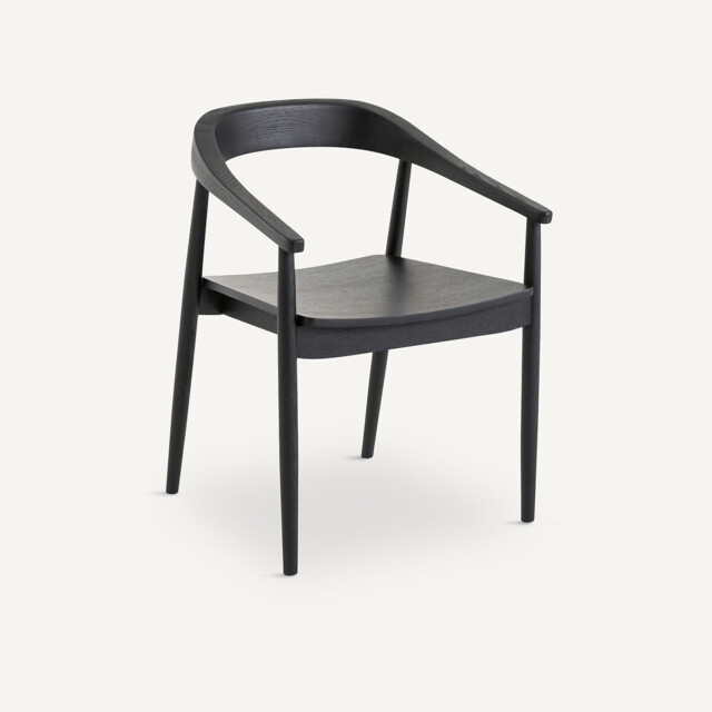 Galb Dining Chair in Oak and Oak Veneer - image 1