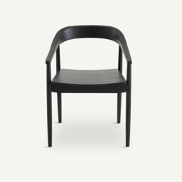 Galb Dining Chair in Oak and Oak Veneer - thumbnail 2