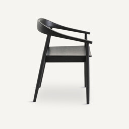 Galb Dining Chair in Oak and Oak Veneer - thumbnail 3