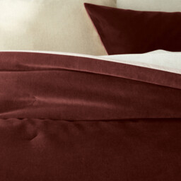 Velvet Quilted Cotton Velvet Bedspread - thumbnail 3