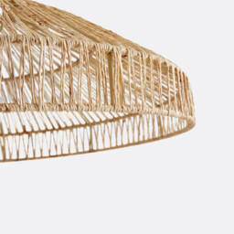 Yaku 50cm Diameter Hemp Ceiling Light - thumbnail 3