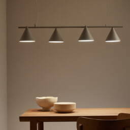 Moke Adjustable 4-Cone Ceiling Light