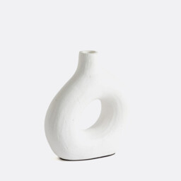 Kuro 25cm High Decorative Ceramic Vase - thumbnail 3