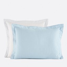 Two-Tone Cotton Pillowcase
