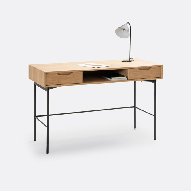 Noyeto Wood & Metal Desk - image 1