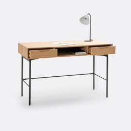 Noyeto Wood & Metal Desk - thumbnail 4