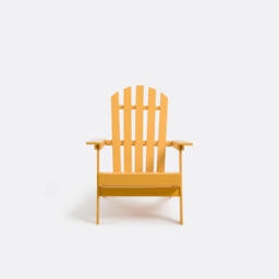 Zeda Adirondack Style Acacia Garden Armchair - thumbnail 3