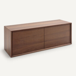 Archivita Cabinet in Walnut Veneer W110 X D35cm - thumbnail 1