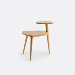 Quilda Vintage-Style Two-Tier Side Table - thumbnail 1