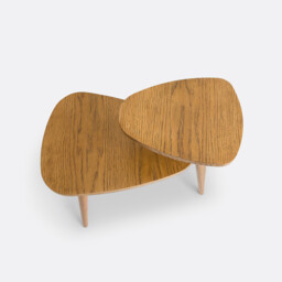 Quilda Vintage-Style Two-Tier Side Table - thumbnail 4