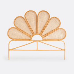 Flores Vintage Rattan Headboard - thumbnail 2