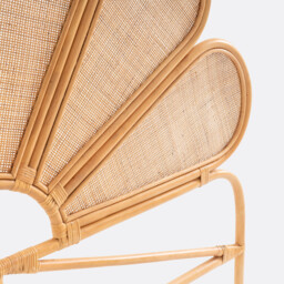 Flores Vintage Rattan Headboard - thumbnail 3