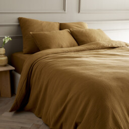 Yafa Organic Cotton Muslin Duvet Cover
