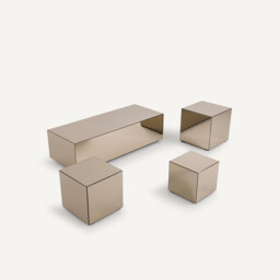 Lumir Mirrored Coffee Table - thumbnail 4