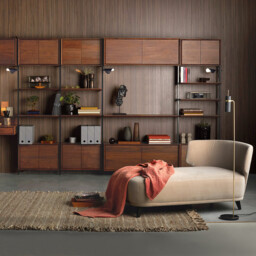 Archivita Shef in Walnut Veneer W60 X D28cm - thumbnail 2