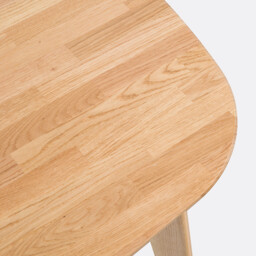 Dalmar 4-10 Seater Extending Solid Oak Dining Table - thumbnail 4