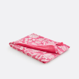 Linda Floral Print XL Towelling Lined Fouta - thumbnail 3