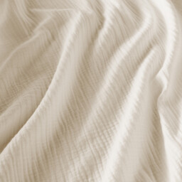 Kumla Cotton Muslin Curtain Panel - thumbnail 4