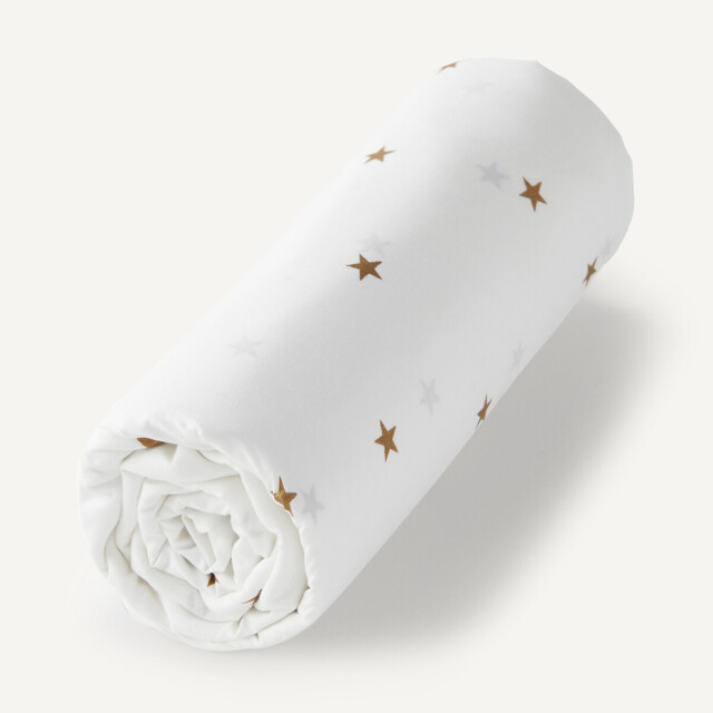 Stella Star Organic Cotton Percale Fitted Sheet