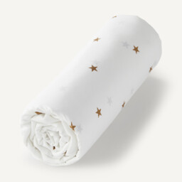 Stella Star Organic Cotton Percale Fitted Sheet